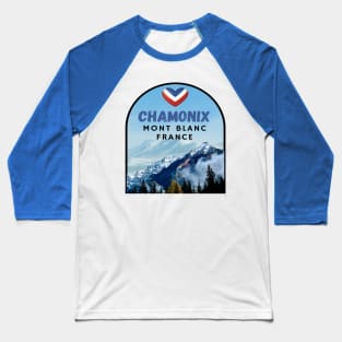 Chamonix-Mont Blanc, France Baseball T-Shirt